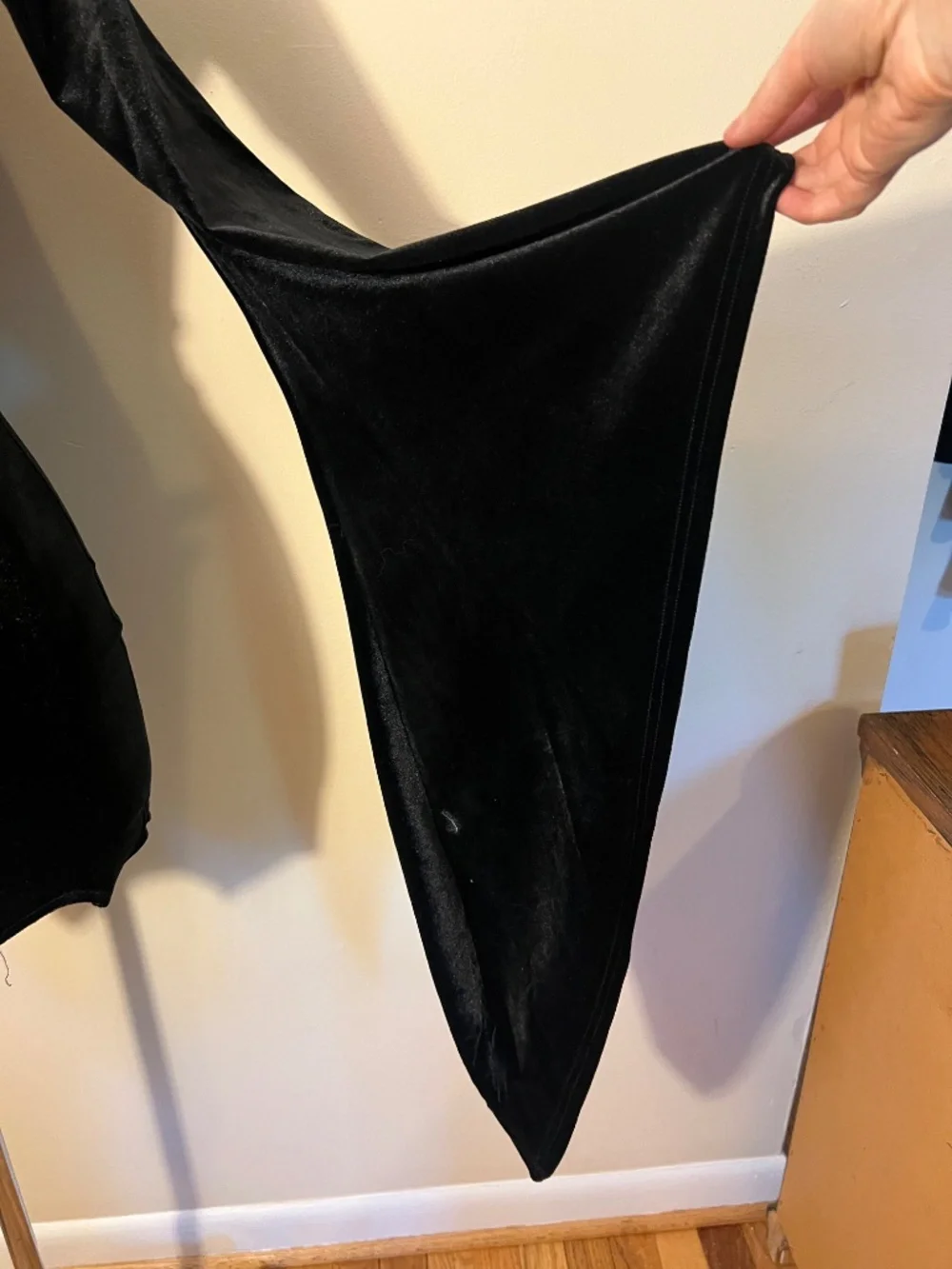 Dark in Love Velvet Cat Ear Dress - Picture 4 of 11